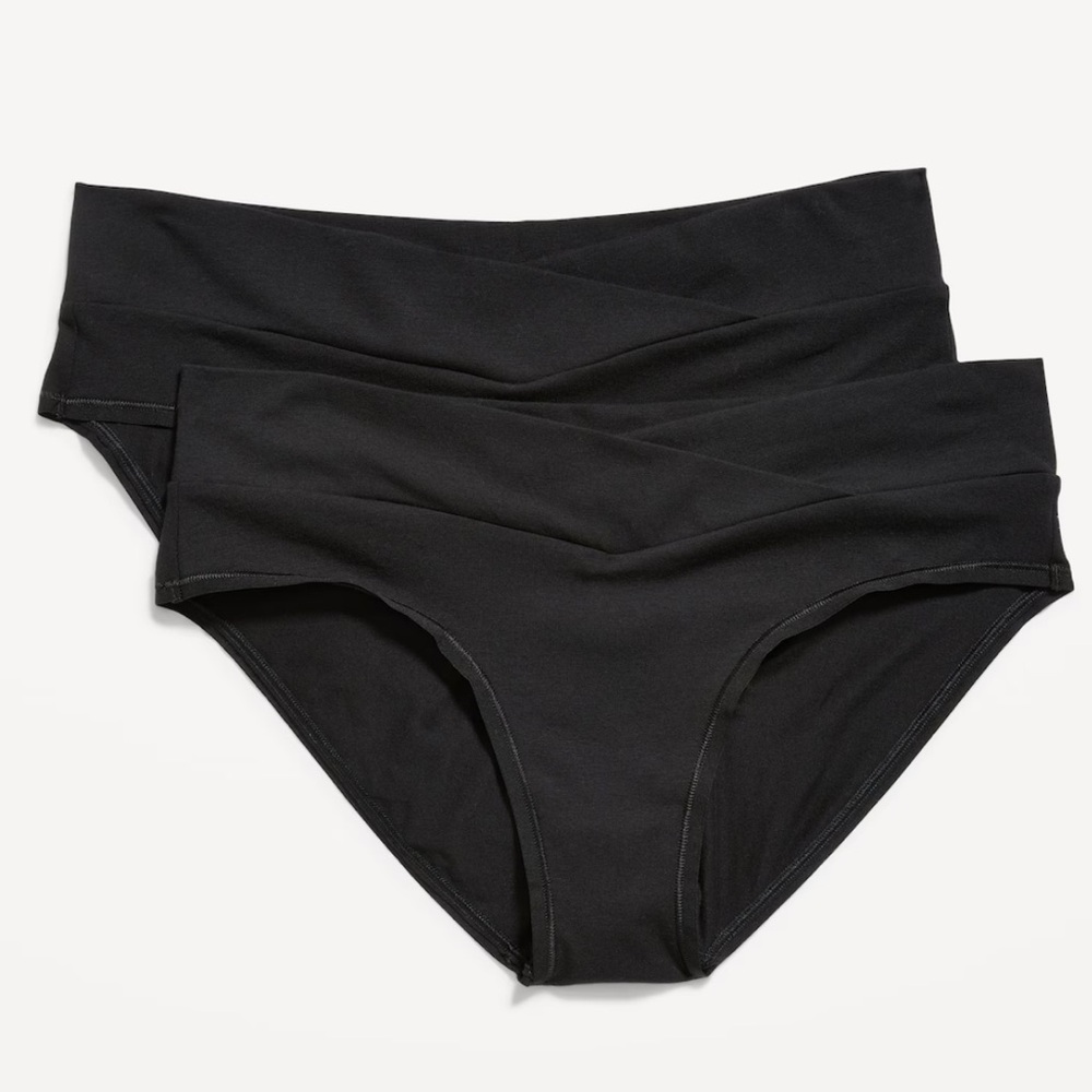 Old Navy Maternity Low-Rise Bikini Underwear 2-Pack